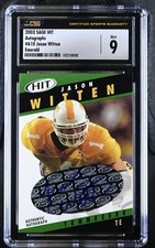 2003 SAGE Hit #A10 Jason Witten Authentic Autographs CSG 9 Mint Pop 1 Top Pop