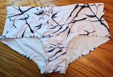 Mens Deadstock Vintage Swimbrief Size M Tropical Bamboo