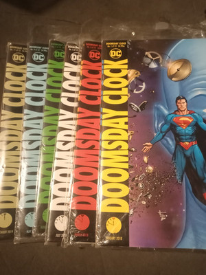 DC Doomsday Clock 1-12 FULL RUN #1 #2 #3 #4 #5 #6 #7 #8 #9 #10 #11 #12   NM
