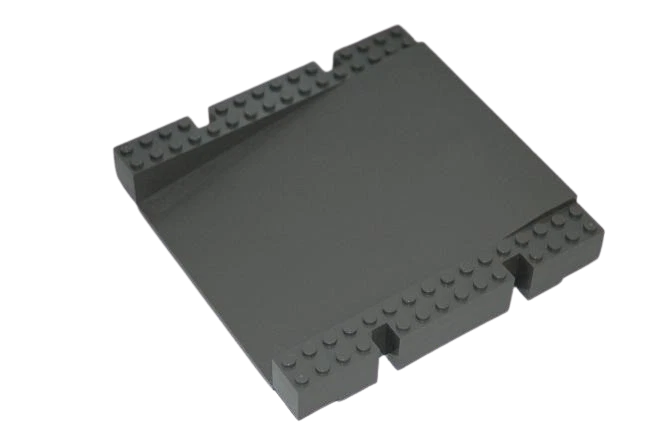 Lego® Platte für Eisenbahn Hafen NEUGRAU Steigung BASE PLATE ZUG - Bild 1 von 1