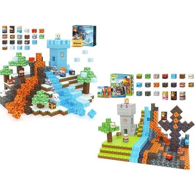 Kidiyee 200PCS Magnetic Blocks