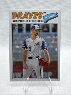 2026 Topps Heritage Base Spencer Strider Atlanta Braves #41