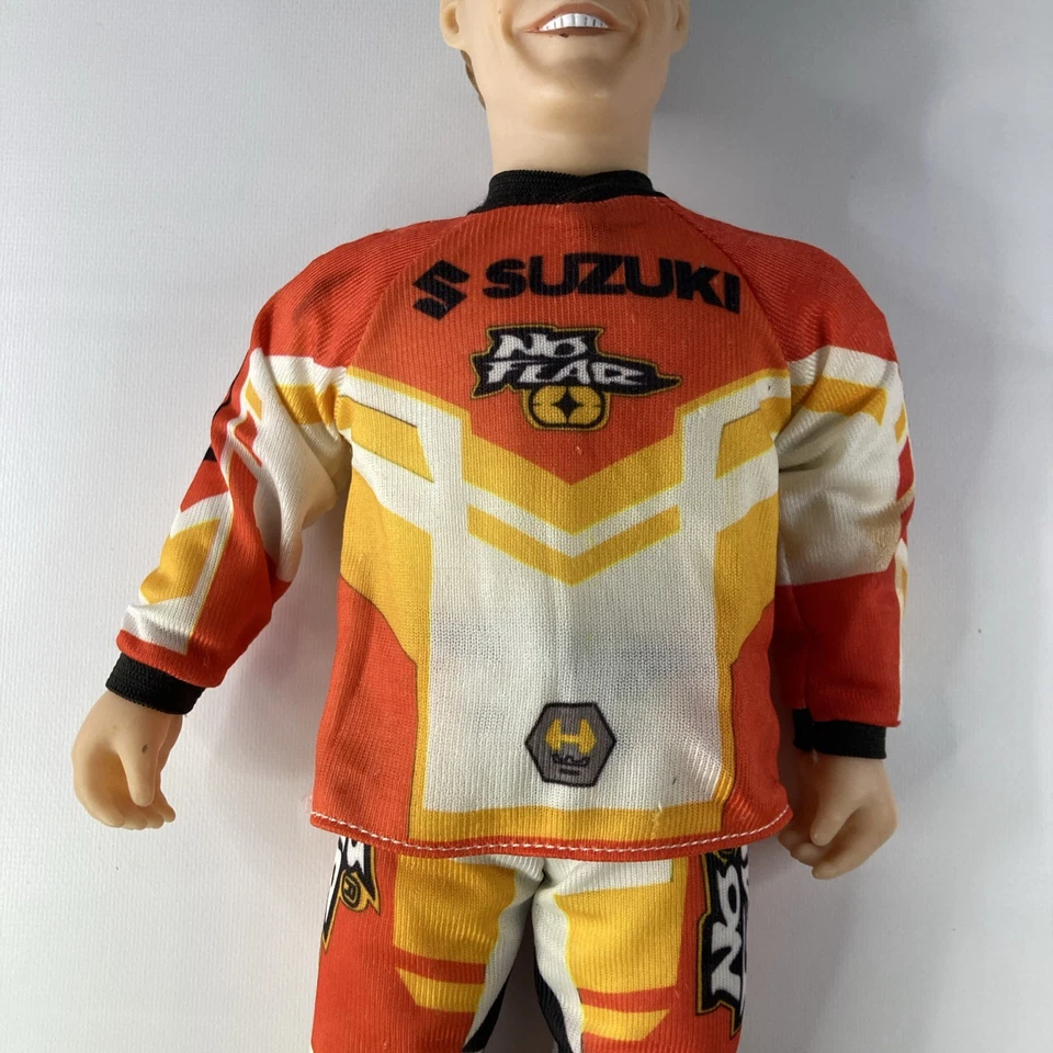 Travis Pastrana 16" Figure No Fear Suzuki Doll #199 - Image 4 of 4