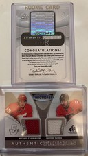 2012-13 SP GAME USED AUTHENTIC FABRICS FIVES CGY FLAMES! JAROME IGINLA MIIKKA!!