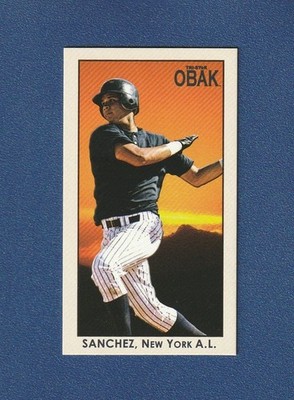 GARY SANCHEZ 2010 Obak PROMO RC National Convention Mini #N24 Rookie Card NSCC*