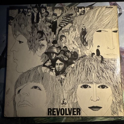 The Beatles Revolver Vinyl LP Parlophone 12" Rock Mono PMC 7009 1966