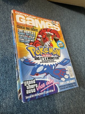 CVG Computer and Video Games magazines Job Lot Vintage Gaming Issues 2002