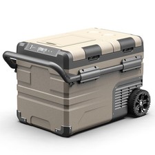 ALPICOOL PORTABLE COOLBOX 12 VOLT MAINS 35L CAMPING FRIDGE FREEZER CAMPER VAN