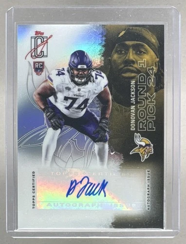 2025 Topps Signature Donovan Jackson Rookie Class Autographs (RAW)