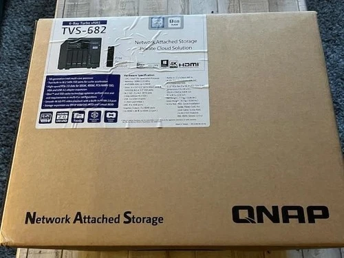 QNAP TVS-682 6-Bay Turbo vNAS Brand New