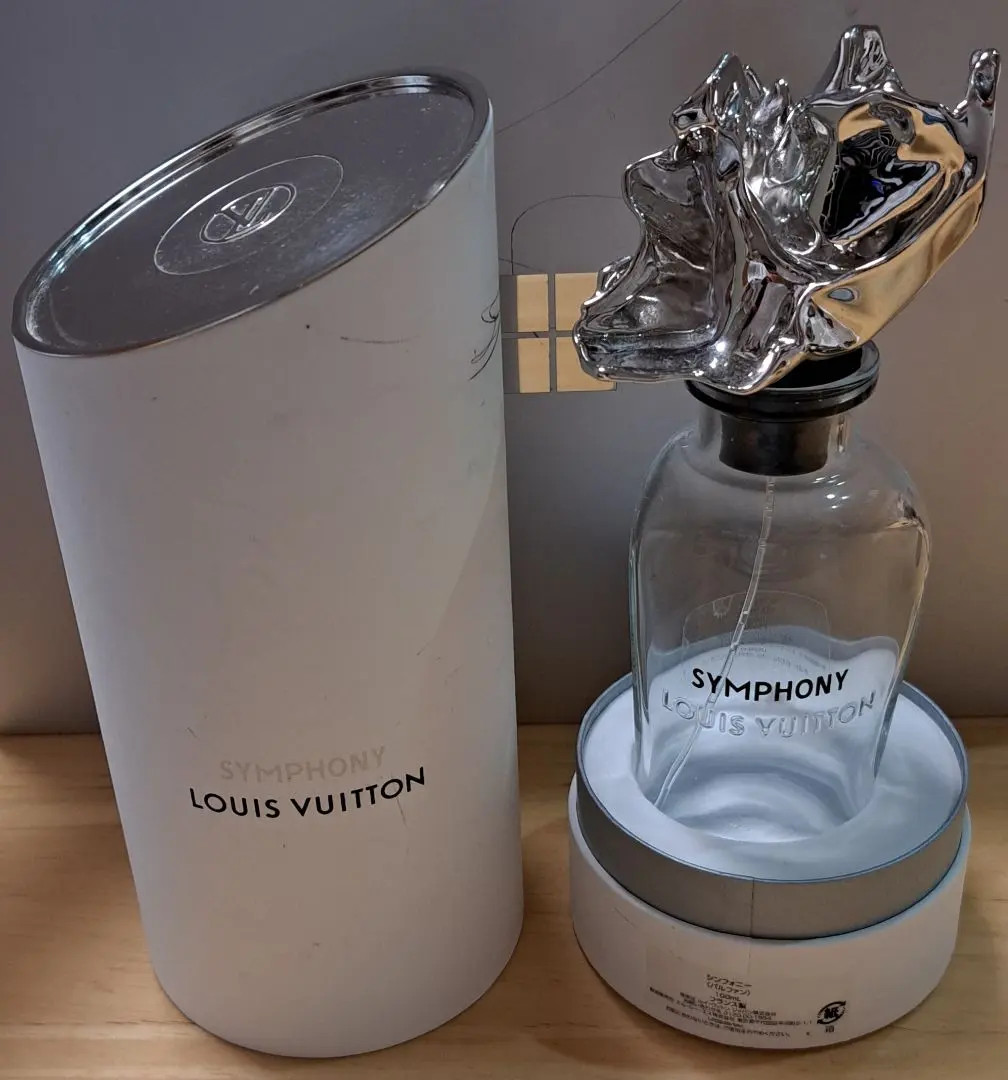 EMPTY BOTTLE Louis Vuitton SYMPHONY 100ml Authentic Refillable No