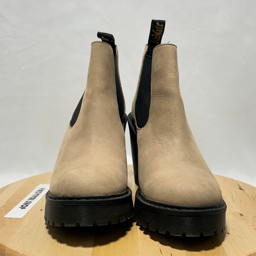 Dr. Martens Hurston Womens Suede Heeled Chelsea Boots NWOB - Size 10 & 42 EUR - Picture 5 of 12