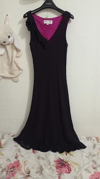 Women Patsy Saddon Dress Pink Silk 36 / S / 44