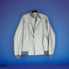 Vintage La Paz By Catalina Jacket Men's 42 Long Gray Lined Bomber Coat Full Zip