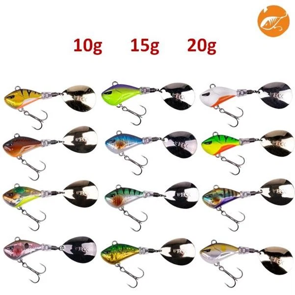 Zeck Rogue Runner Jig Spinner Spinnerbait 10g 15g 20g Bleikopf Köder
