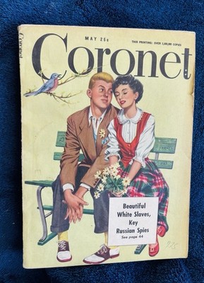 Coronet Magazine May 1949:  How to Raise Normal Children,  White Slaves, Spies
