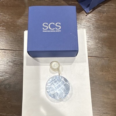 Swarovski Crystal Society retractable Suncatcher , light blue