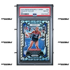 2024 Panini Prizm Monopoly WNBA - Go Prizm #66 Celeste Taylor Rookie PSA 8