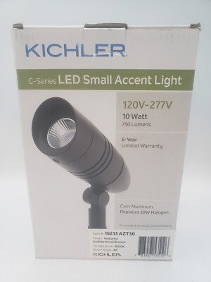 Kichler 16213AZT30 Landscape LED 750lm 40 Deg 3000K Accent in Architectural