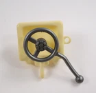 VTG Toilet Taxi 1990 Steering Wheel Part Vehicle Teenage Mutant Ninja Turtles