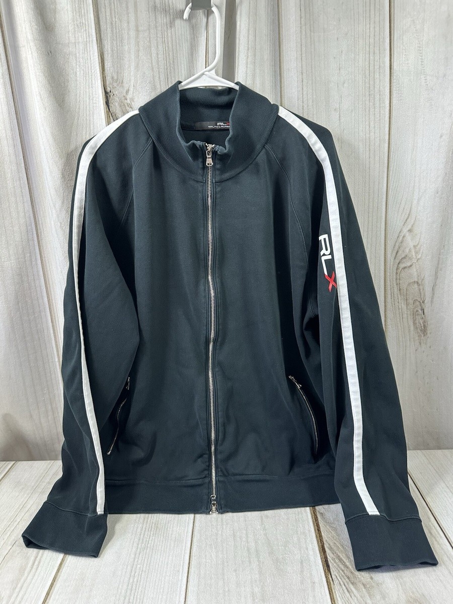 Ralph Lauren RLX ブラックジャケット M POLO RALPH LAUREN ポロ ラルフローレン ジャケット メンズ バイ