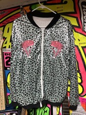 Velvet Animal Print Jacket Tiger Tropical Cumbia