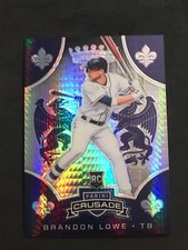 2019 Panini Crusade RC Silver Hyper Prizm #20 Brandon Lowe rc rookie /299 MINT