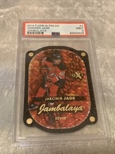 2014-15 FLEER ULTRA EX  JAMBALAYA JAROMIR JAGR #4 SSP INSERT PSA 9 POP 3 DEVILS
