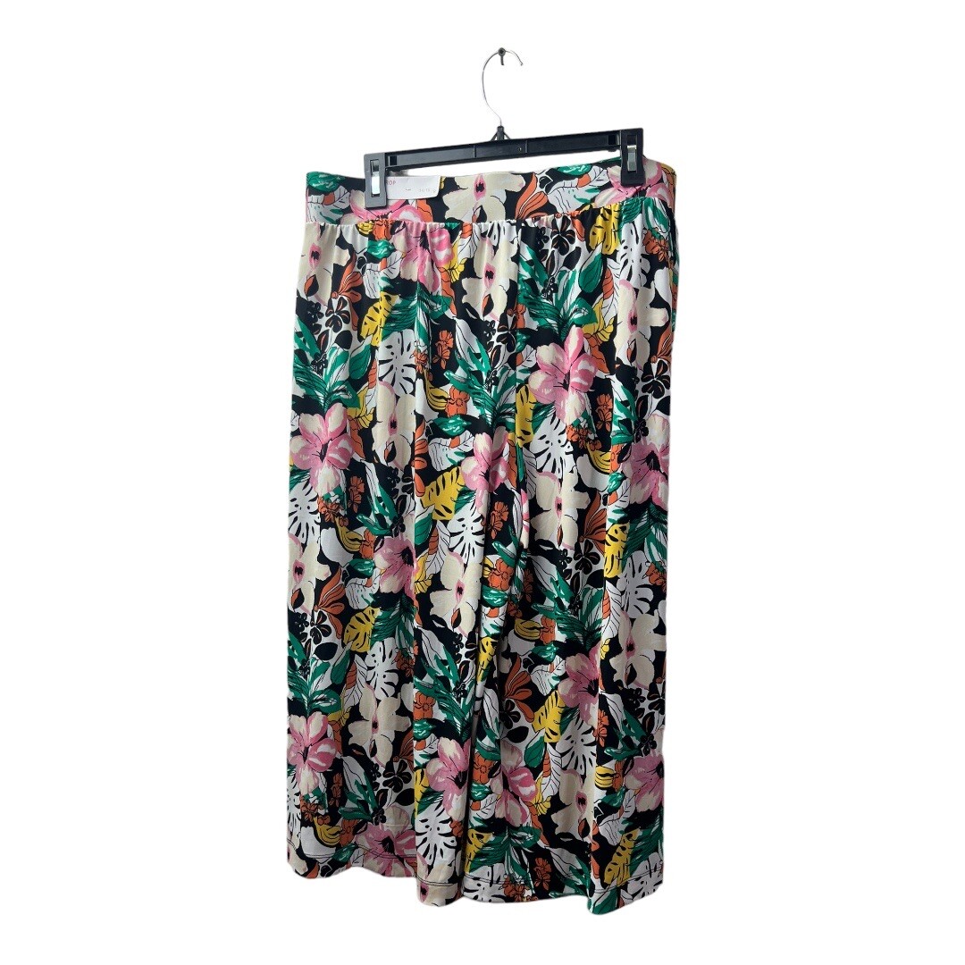 LANE BRYANT floral palazzo pants size 14/16 NWT new with tags
