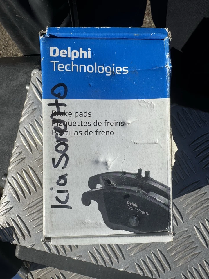 Juego de discos de freno delanteros y traseros y pastillas de freno DELPHI para Ford Seat VW KIA Foto 3 de 4