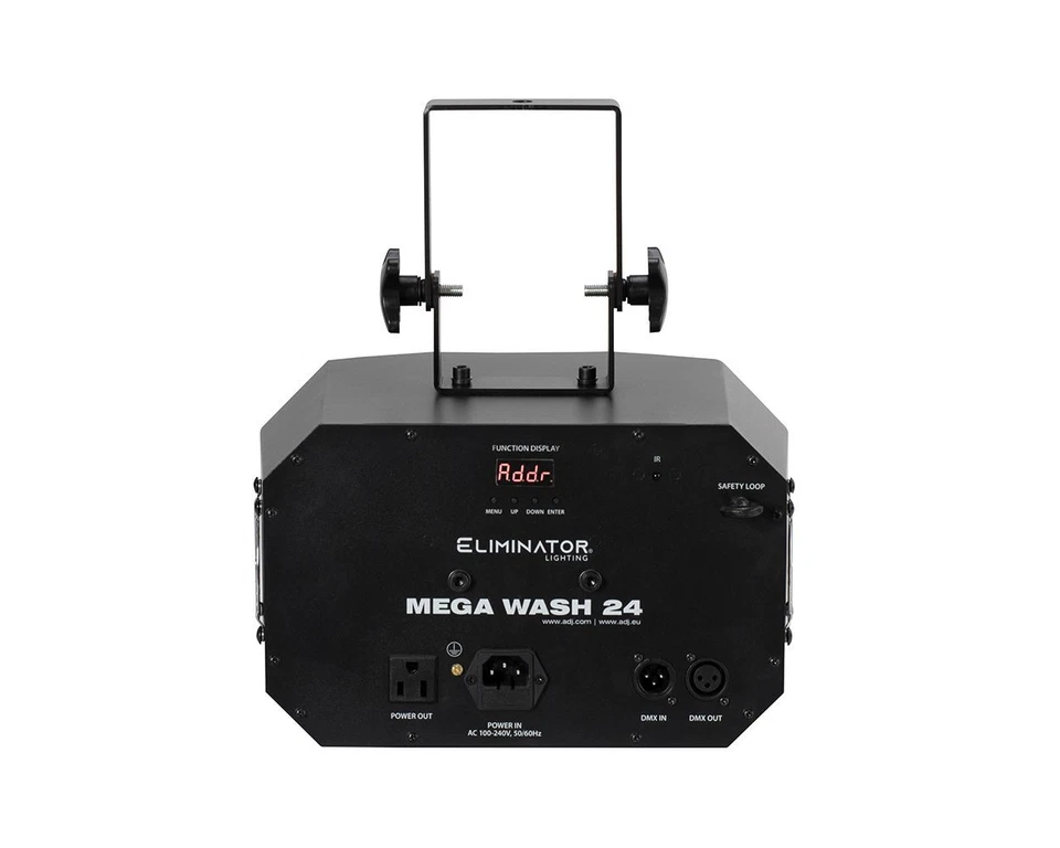 Eliminator Lighting Mega Wash 24 wash lighting LED w/ RGBWA+UV - Image 3 of 4