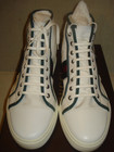 100% AUTHENTIC NEW MEN GUCCI ADMIRAL MARITIME WHITE HIGH TOP SNEAKER UK 9/US 10 — photo 2