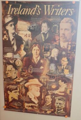 Ireland s Writers  by Studio  23  Poster   33 x21''