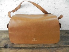 Borsa Roberto CAVALLI SOUL in pelle marrone chiaro Borsetta VINTAGE Elegante