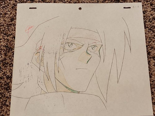 G Gundam Domon Kasshu Original Production Animation Cel Cell - 第 2/2 張圖片