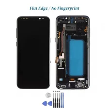 For Samsung Galaxy S8+ Plus G955 LCD Touch Screen Digitizer Replacement Frame