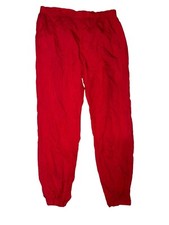 Vintage Marlboro Adventure Team Red Windbreaker Pants Size Large