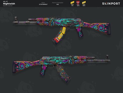 sellling AK-47 | Nightwish battle scared