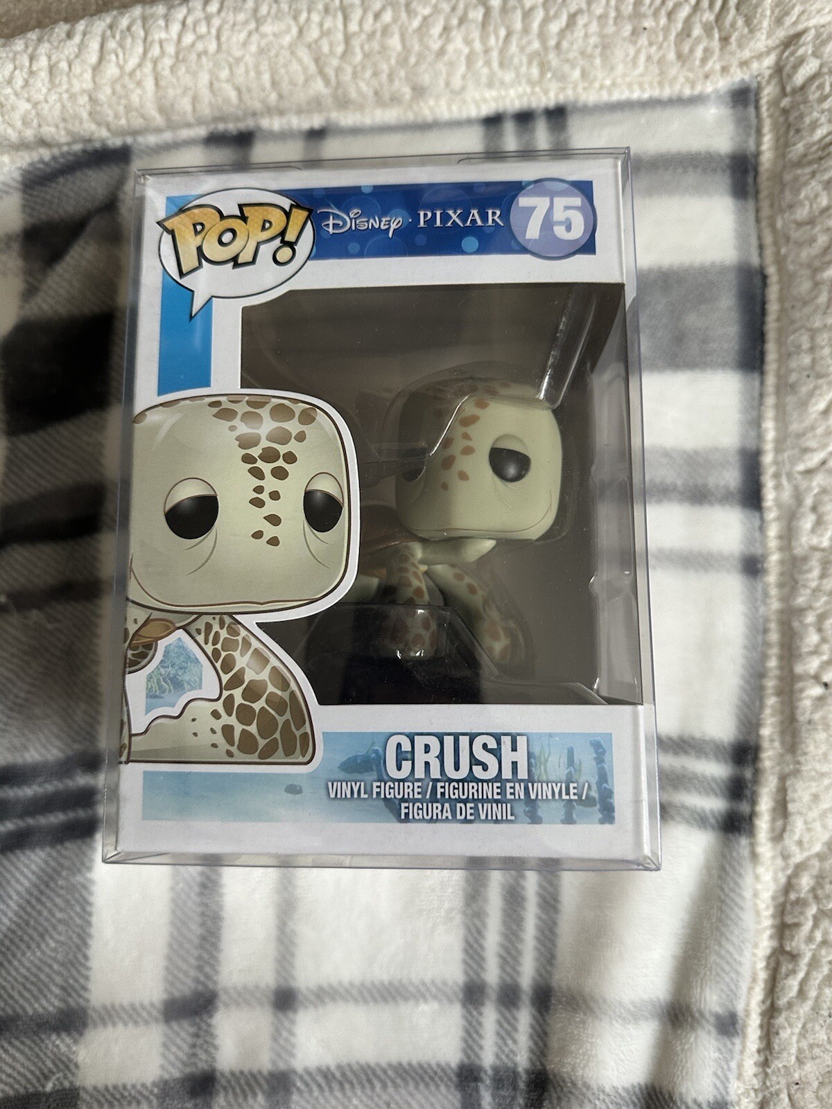 Funko Pop! Vinilo: Pixar - Crush #75 Con Protector
