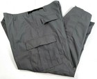 NWOT MENS SMALL REG TRU-SPEC 1308 BDU POLY COTTON RIP STOP PANTS CHARCOAL GREY