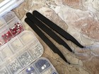 LotNail Rhinestones, 3 Picker Tweezers .3 Wax Pencils,For Nails Or Crafts — photo 7