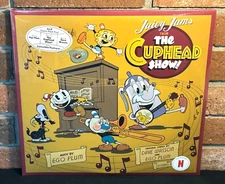 CUPHEAD - Juicy Jams From The Cuphead Show, Limited 2LP BLACK VINYL Gatefold New