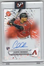 2023 Topps Pristine - Autograph Gabriel Moreno Orange Refractor /25 (AU, RC)