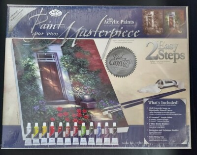 Austin Kerr - Clear Waters - 3 Pièces Peinture Abstraite Bleue Et Blanche En Plâtre Et Acrylique