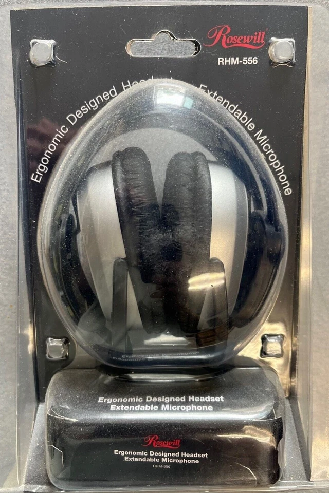 Rosewill Headset and On-Cable Microphone 2x 3.5mm Jacks Mic-In & Audio Out - Image 2 of 4