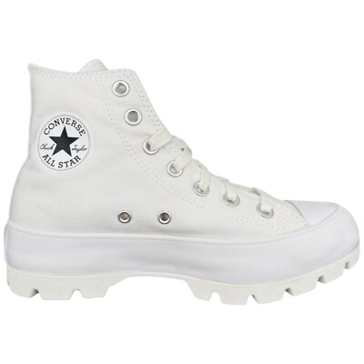 Converse LUGGED Shoes White High Top Women Size 10.5 NEW WITH BOX