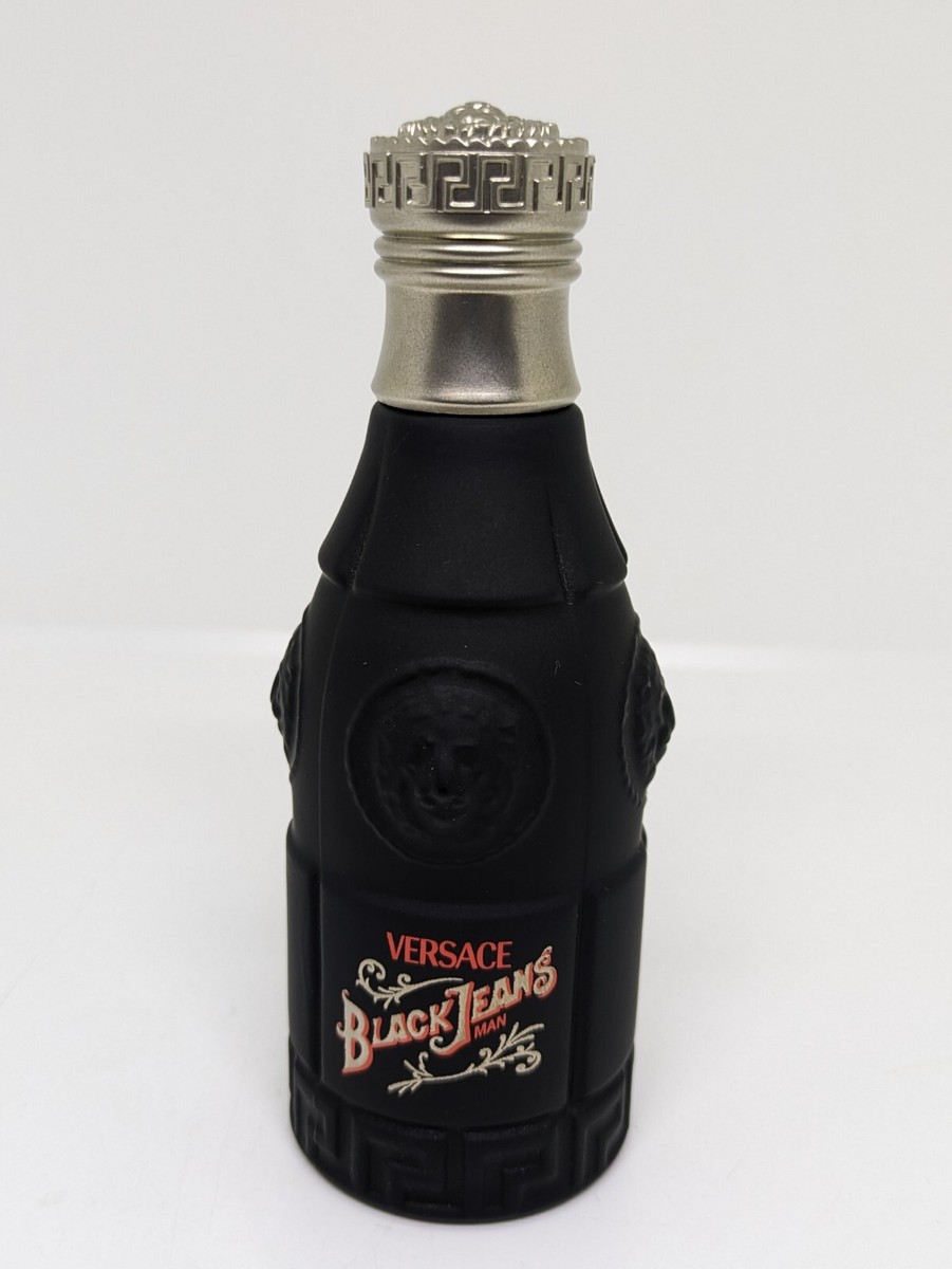 【VERSACE 】ヴェルサーチ香水 Black Jeans 75mL Versace Black Jeans Mens Eau De Toilette Spray 2.5o.z-75mL