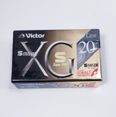 VICTOR XG 20 S-VHS Super VHS Compact Video Cassette 