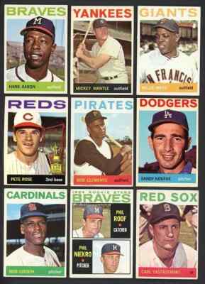 1964 Topps Baseball 250 - 587  -Complete Your Set -PRICING BASED ON CONDITION