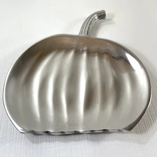 Silvercast Pumpkin Tidbit Cheese Tray Aluminum Metal from India by IHI India